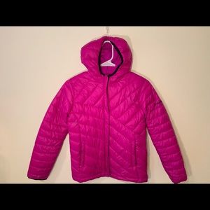 Columbia hooded puffer jacket